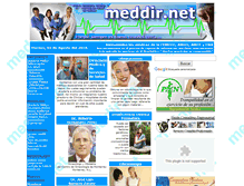 Tablet Screenshot of meddir.net